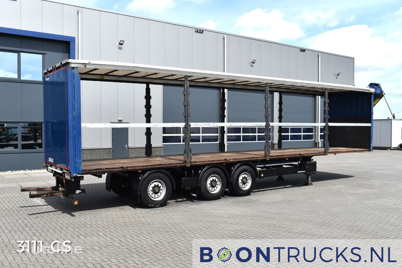 semi-reboque com cortina lateral Krone SD PROFI LINER | TRIDEC STEERING * FORKLIFT CONN * LIFT AXLE * N