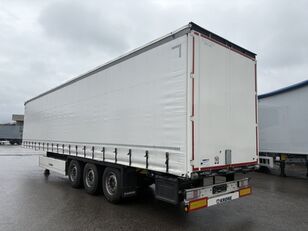 semiremorcă cu prelată cortina Krone SD Profi Liner, 1. u 3. Achse Lift, Krone-Achse, Edscha-Verdeck