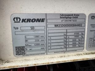 Semi-remorque à rideaux coulissants Krone SD SLIDING ROOF CURTAINS ALU BOARD à vendre - Image 9 | Autoline TG Semi-remorque à rideaux coulissants Krone SD SLIDING ROOF CURTAINS ALU BOARD | Image 9 - Autoline