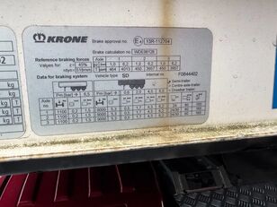 Semi-remorque à rideaux coulissants Krone SD SLIDING ROOF CURTAINS ALU BOARD à vendre - Image 10 | Autoline TG Semi-remorque à rideaux coulissants Krone SD SLIDING ROOF CURTAINS ALU BOARD | Image 10 - Autoline