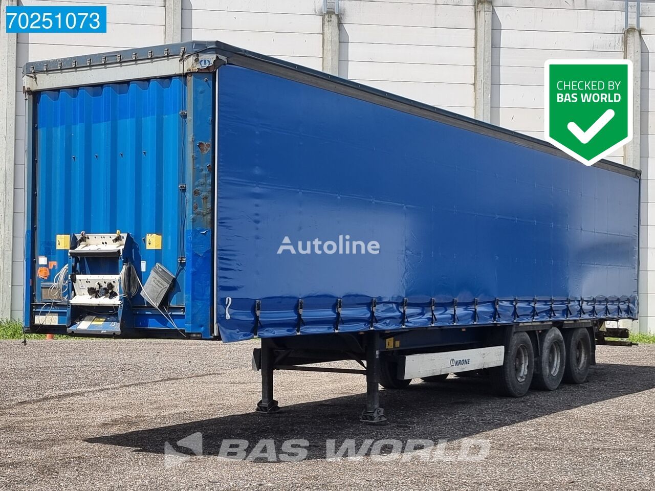 Krone SD Sliding Roof curtain side semi-trailer