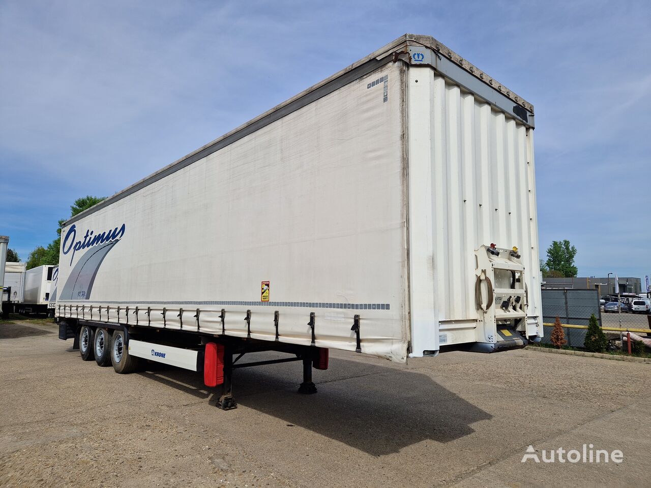 Krone SD XL code Lift Axl  Standard  more curtain side semi-trailer