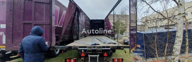 Krone SDP 27 curtain side semi-trailer