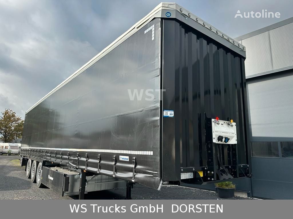 new Krone SDP 27  curtain side semi-trailer