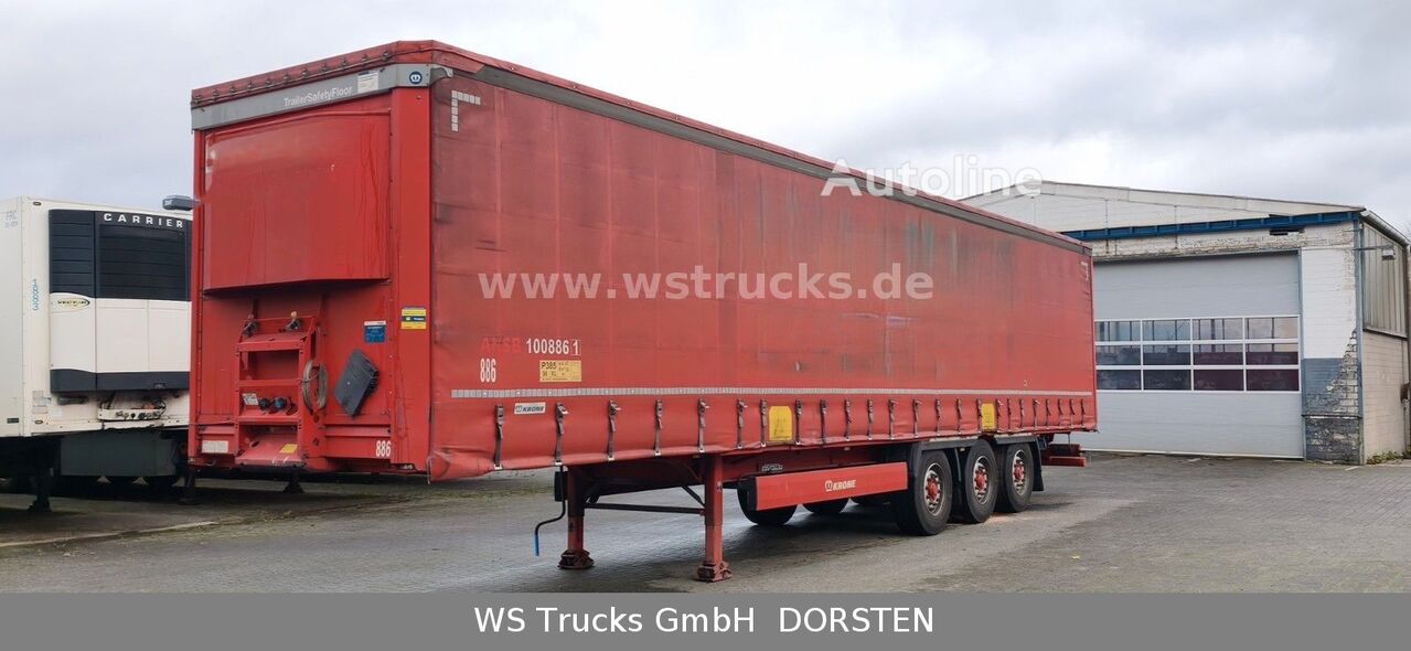 Krone SDP 27 Paper Liner , BPW , XL Code semirremolque con lona corredera - Autoline
