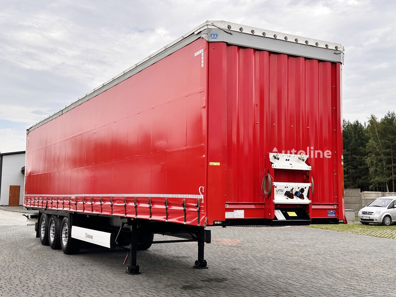 Krone STANDARD / SAF / NEW CURTAIN / PERFECT / COIL MULDE / 2016 curtain side semi-trailer - Autoline