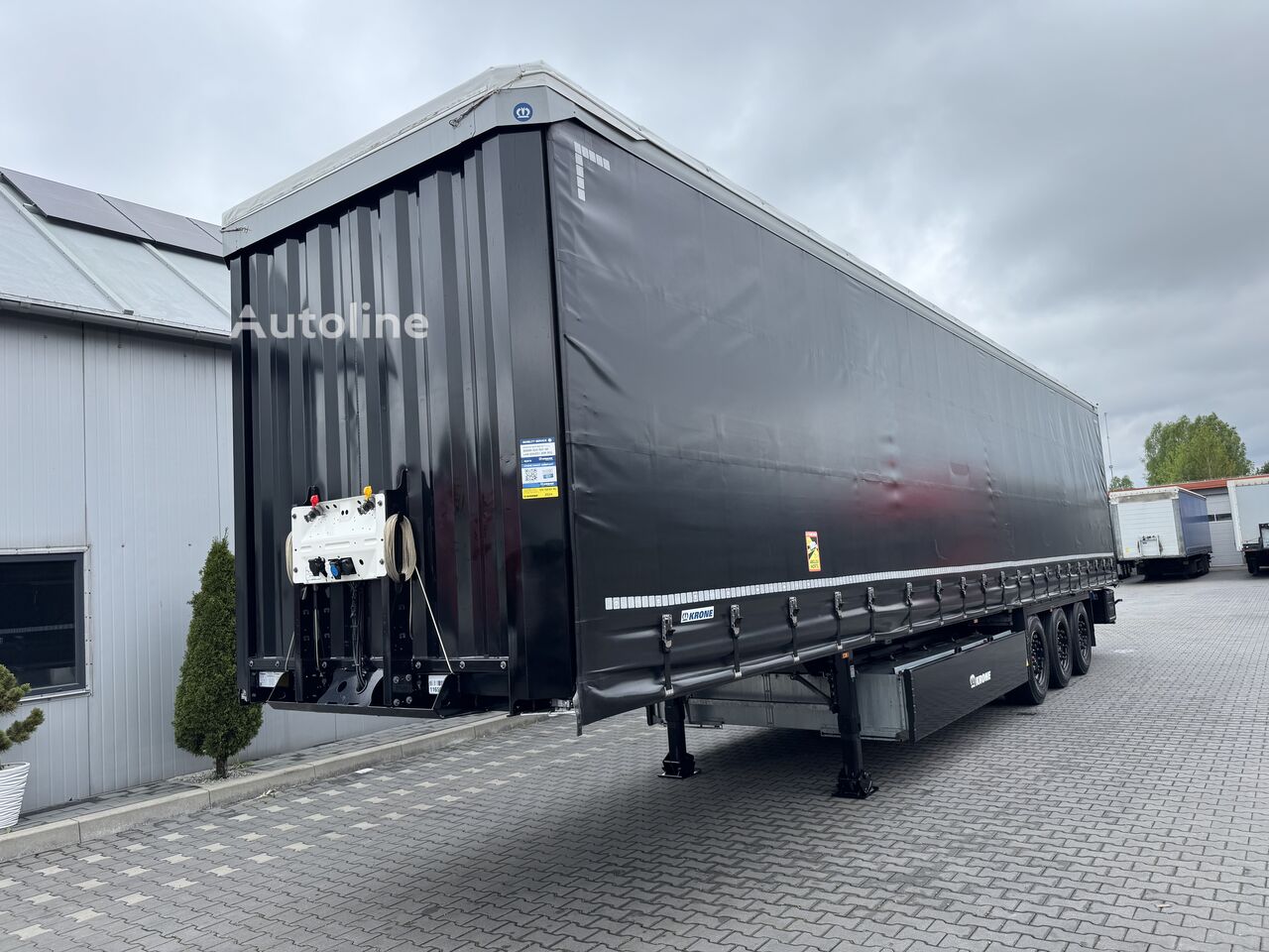 نصف مقطورة ستائر منزلقة Krone STANDARD, XL - Autoline