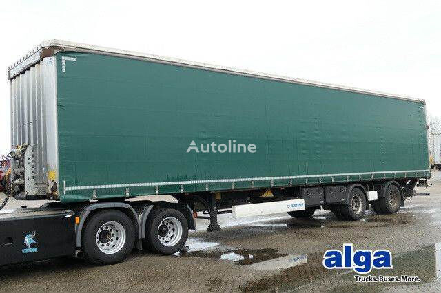 semi-reboque com cortina lateral Krone SZP 20 City Liner, 2-Achser, LBW, gelenkt,Edscha