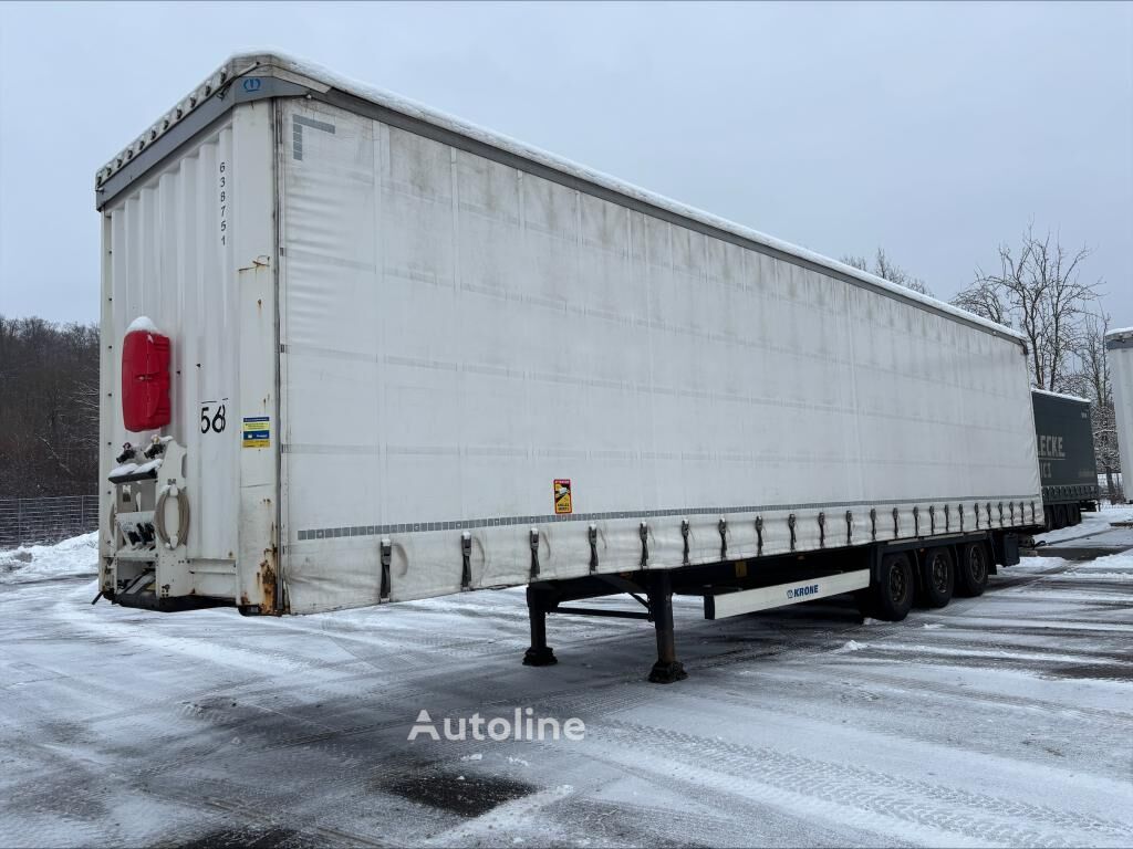 Krone Trailer Curtainsider Lifting + Sliding Roof Mega curtain side semi-trailer - Autoline