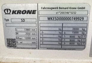 Venta de Krone Trailer Curtainsider Lifting + Sliding Roof Straight semirremolque con lona corredera - Imagen 5 | Autoline MX Krone Trailer Curtainsider Lifting + Sliding Roof Straight semirremolque con lona corredera | Imagen 5 - Autoline