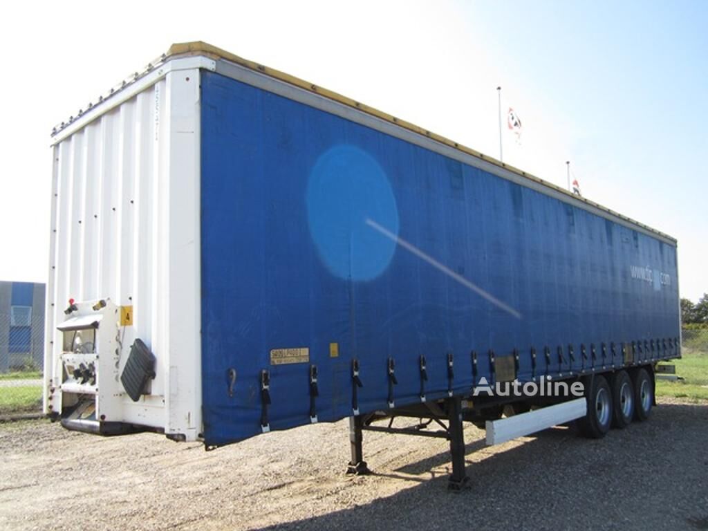 Krone Trailer Curtainsider Sliding Roof Straight curtain side semi-trailer - Autoline