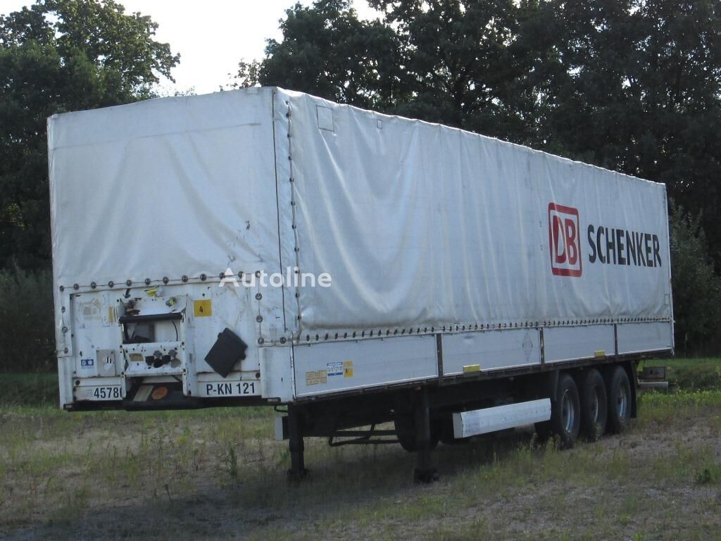 Krone Trailer Tilt Sliding Roof Straight curtain side semi-trailer - Autoline