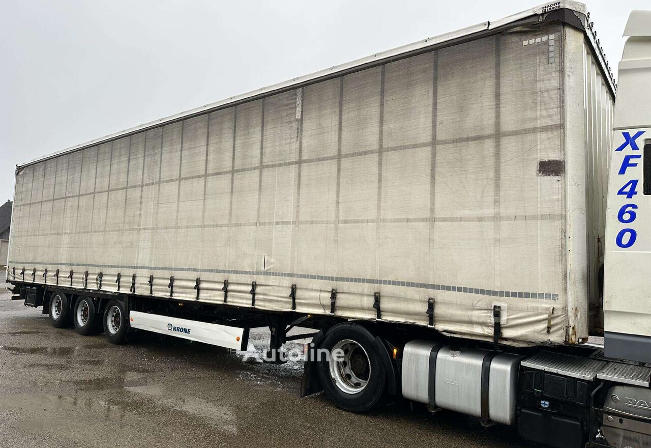 Krone mega R 19.5 curtain side semi-trailer - Autoline