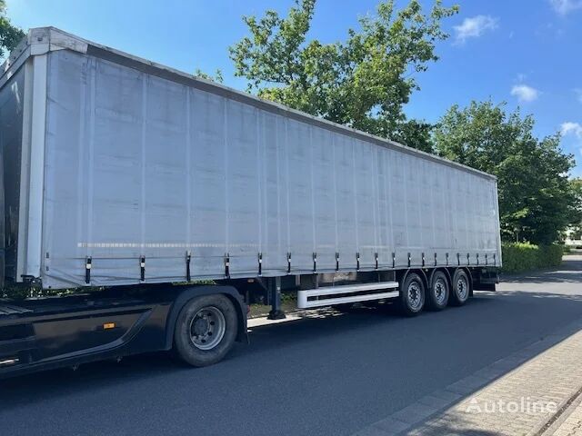 LeciTrailer Edscha / 3 x Achsen SAF semirremolque con lona corredera