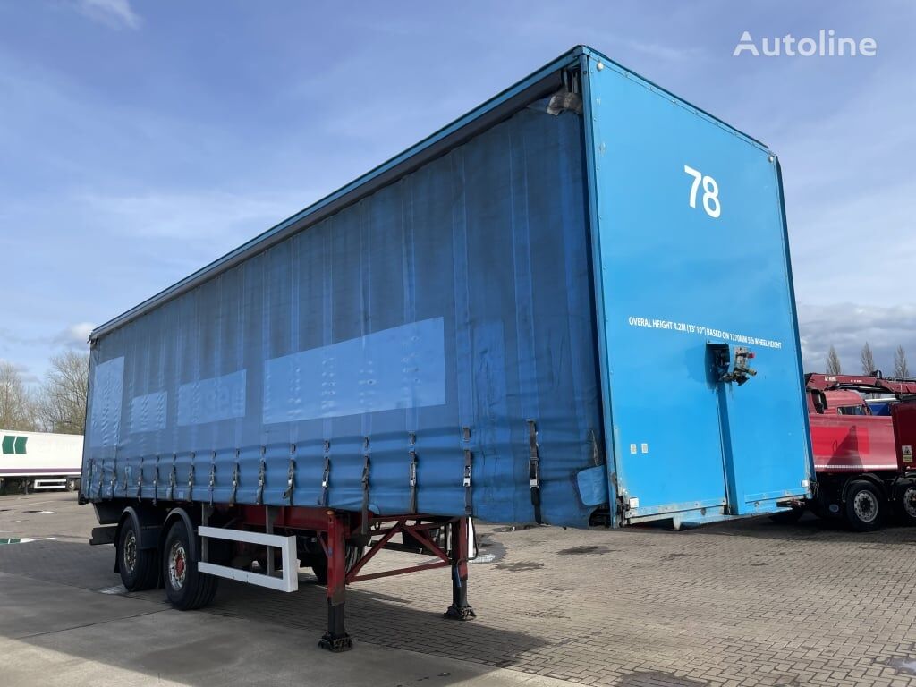 M&G 36FT TANDEM AXLE URBAN CURTAINSIDE TRAILER – 2010 – C304196 Schiebeplanenauflieger