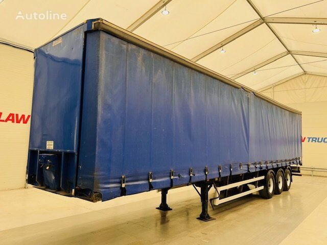 shrnovací plachtovy náves M&G Tri Axle 4.2m Curtainsider Trailer