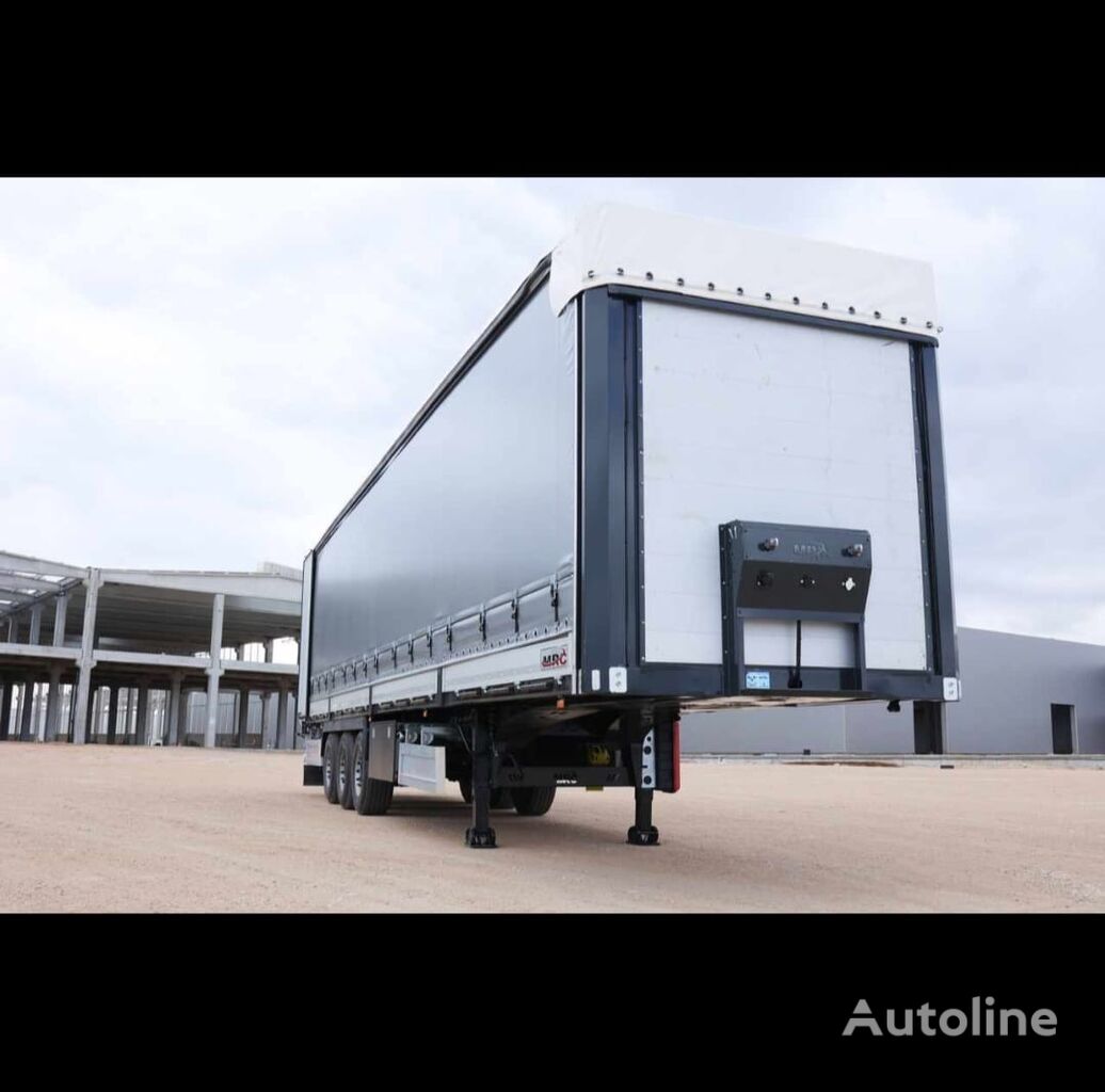 new MRC Treyler Optima 13.60 curtain side semi-trailer