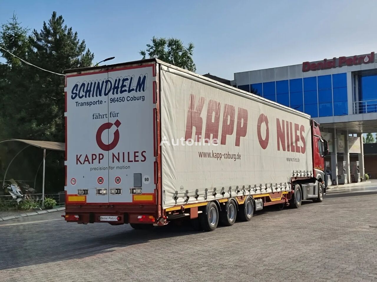 Meusburger MSP-3 curtain side semi-trailer