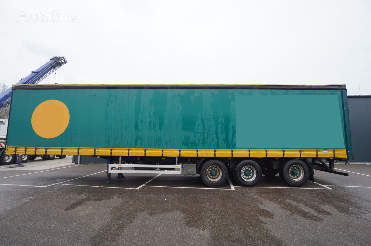 Pacton 3 AXLE CURTAINSIDE TRAILER poluprikolica sa kliznim ceradom