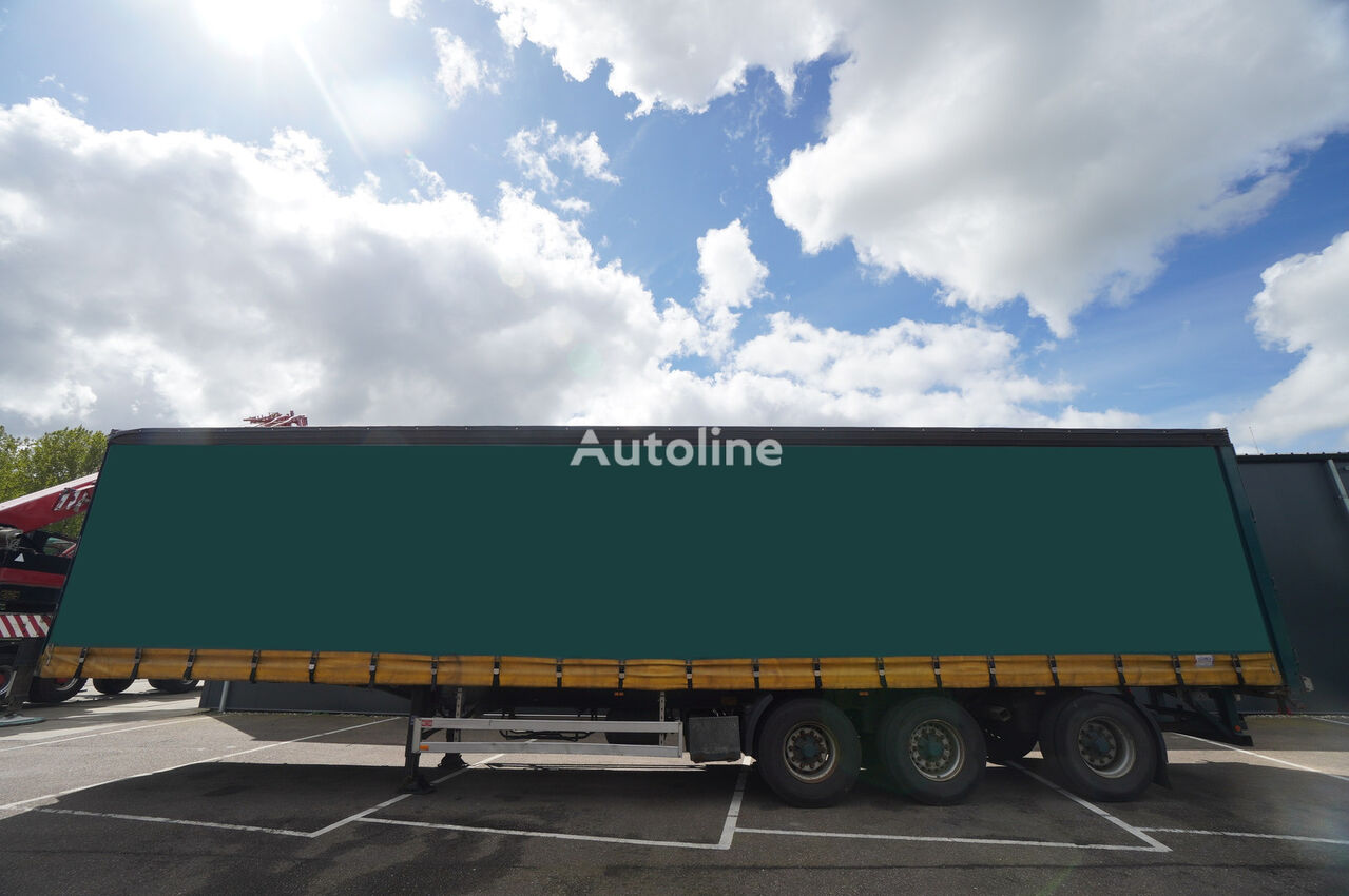 커튼 사이드 세미 트레일러 Pacton 3 AXLE CURTAINSIDE TRAILER