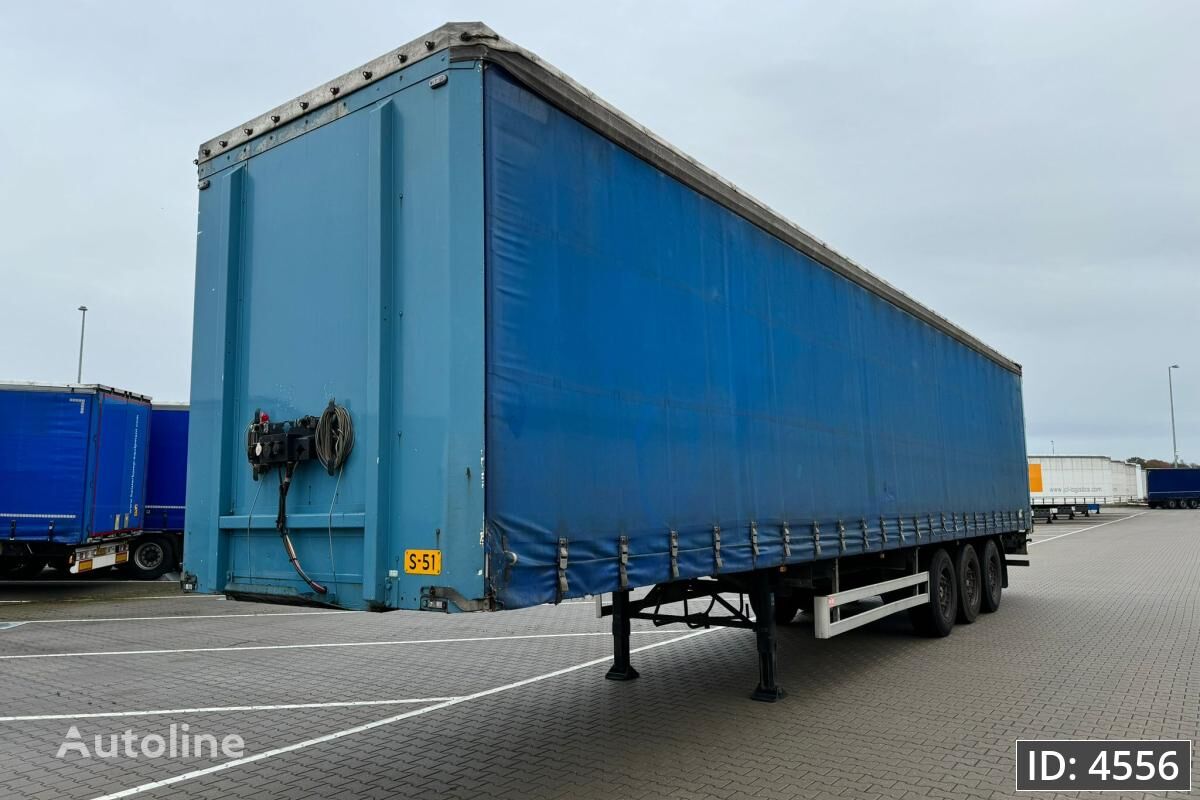 Pacton T3-001 / Disk brakes curtain side semi-trailer