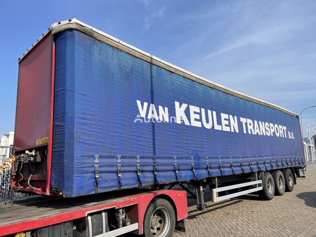 semi-trailer dengan terpal samping Pacton T3 3-axle sliding Curtain