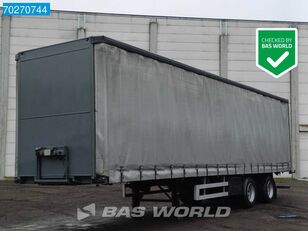 Pacton THD 232 2 axles Lenkachse curtain side semi-trailer