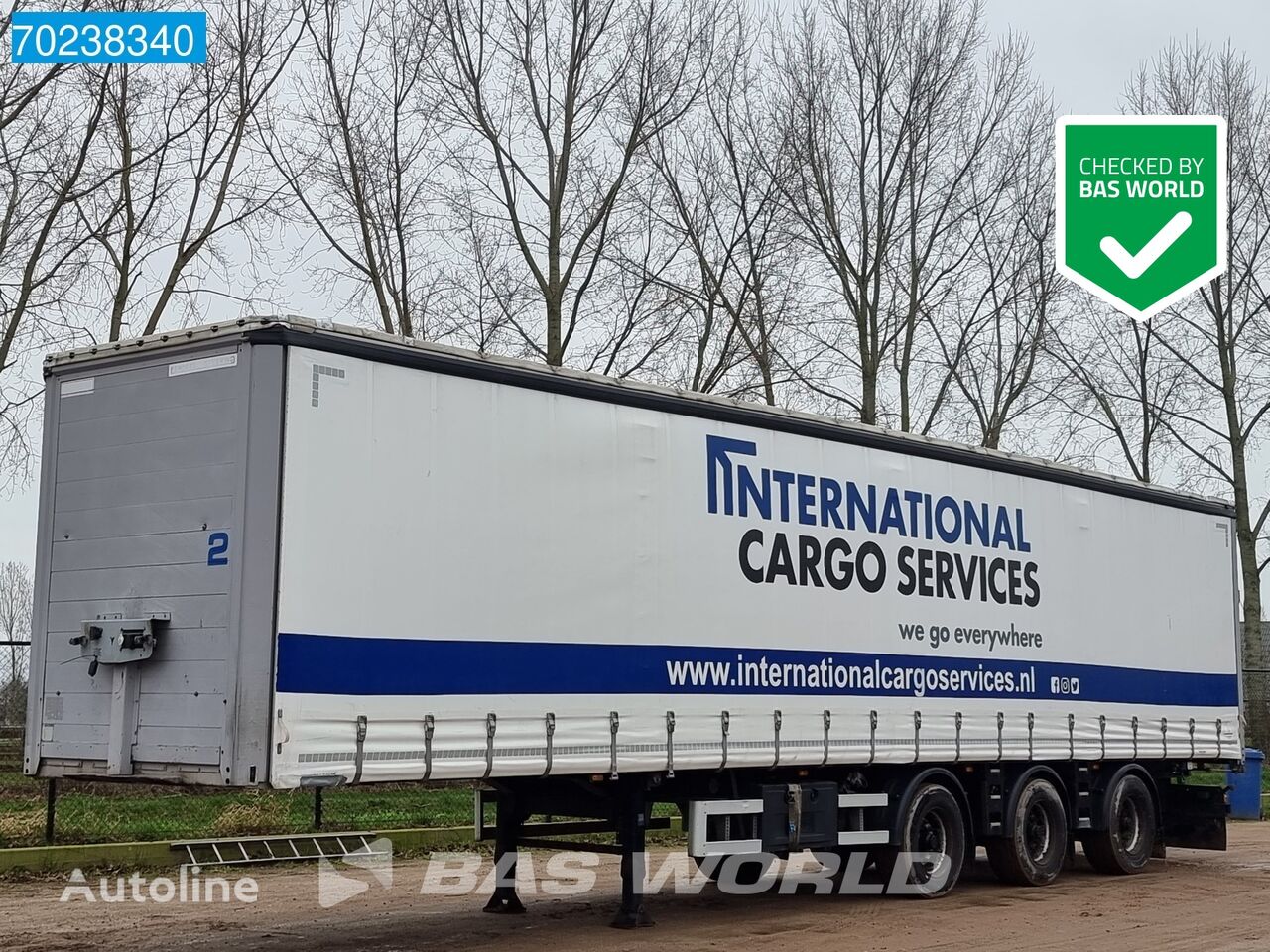 semirimorchio telonato Renders ROC 12.27N 3 axles NL-Trailer Lenkachse Sliding Roof