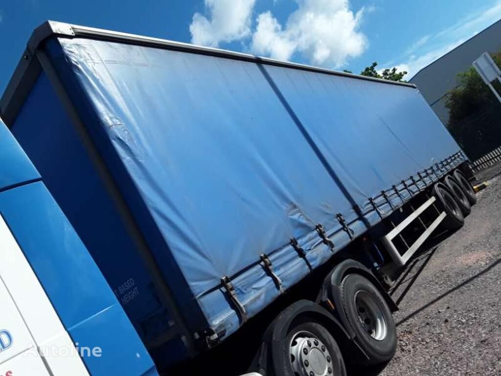 نصف مقطورة ستائر منزلقة SDC Curtainsider Trailer