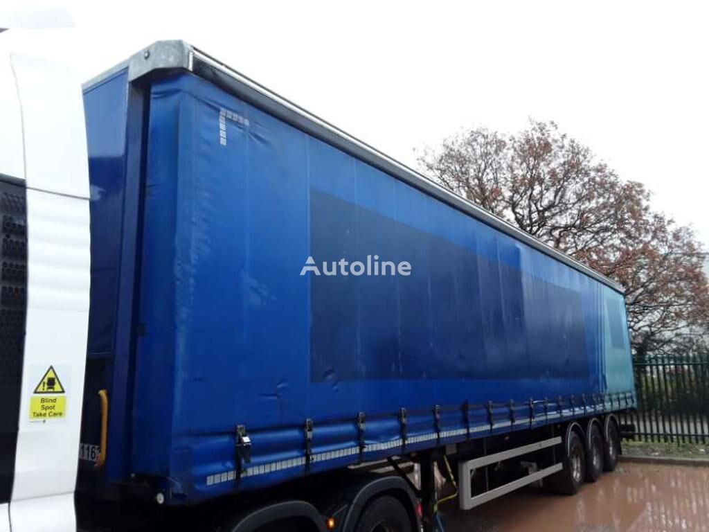 نصف مقطورة ستائر منزلقة SDC Curtainsider Trailer