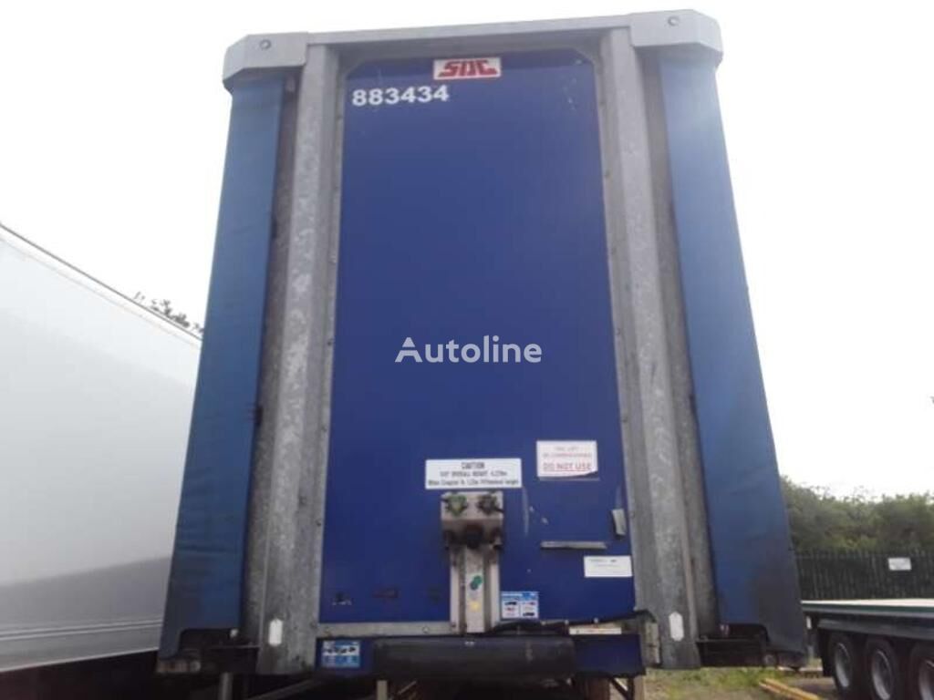 semi-remorque à rideaux coulissants SDC Curtainsider Trailer