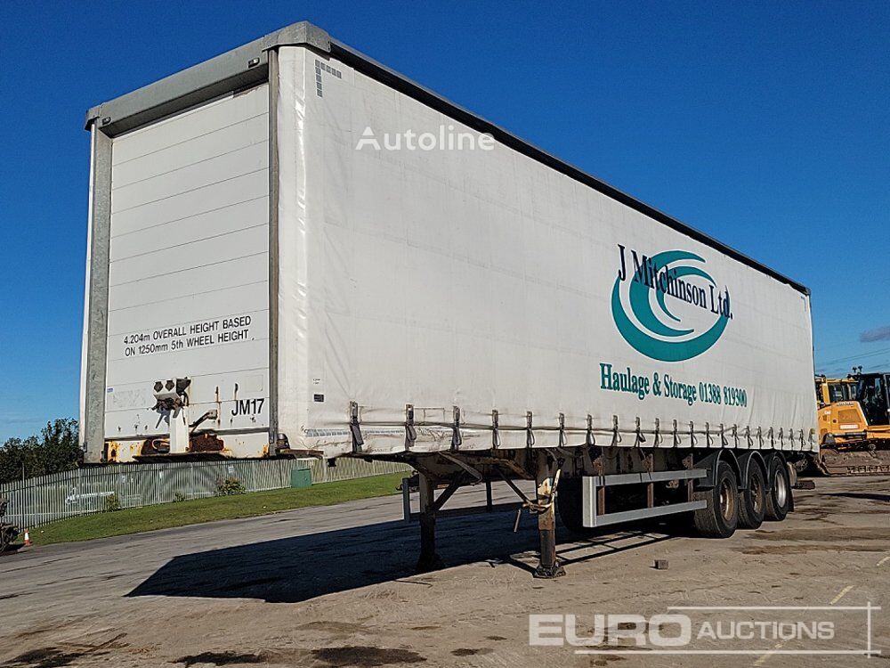 Полуприколка завеса SDC Trailer Tri Axle Curtainsider Trailer, Tail Lift (Plating Certif - Autoline