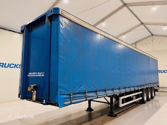 SDC Tri Axle Curtainsider Trailer semirremolque con lona corredera