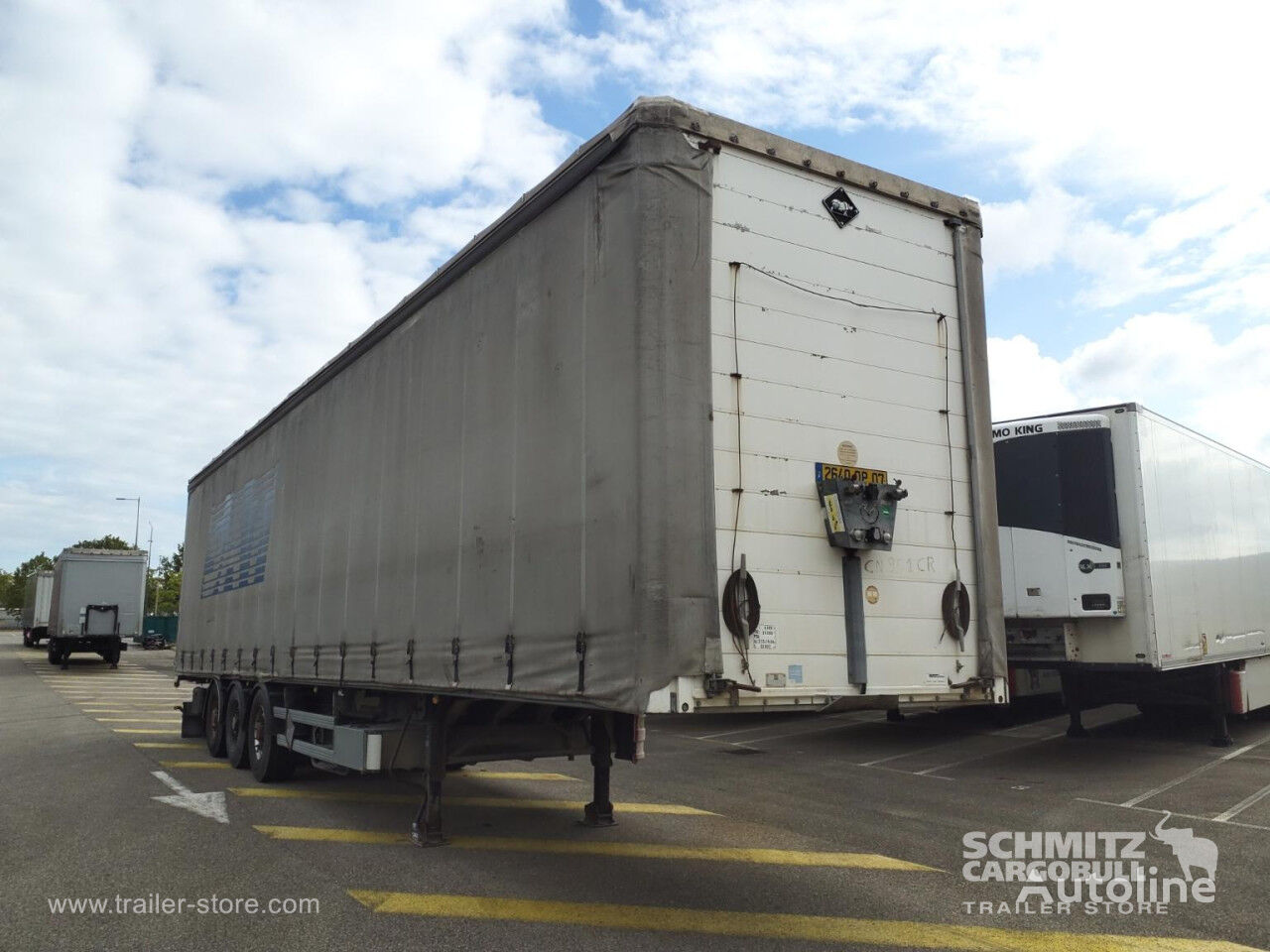 Samro curtain side semi-trailer