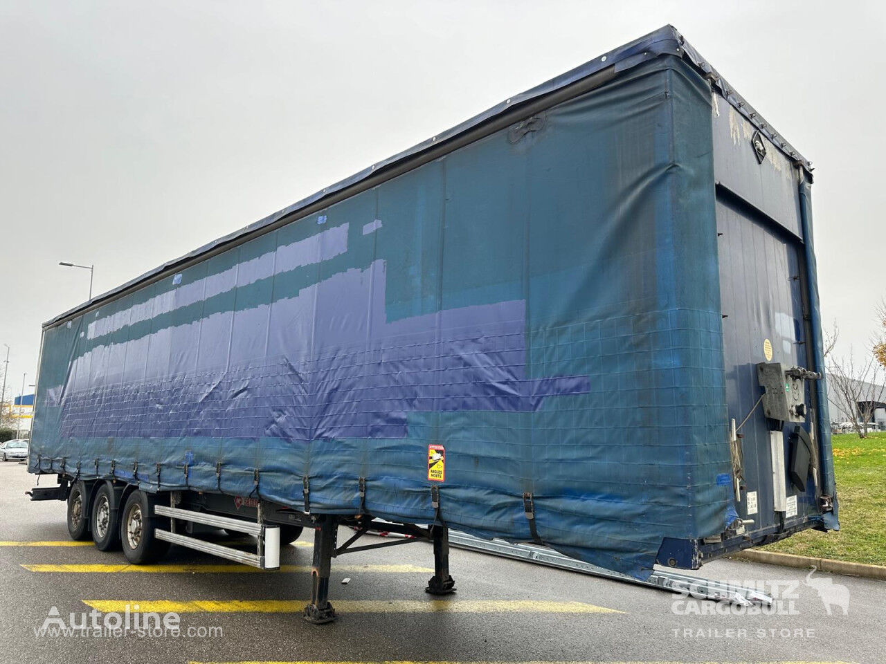 Samro Curtainsider Standard curtain side semi-trailer