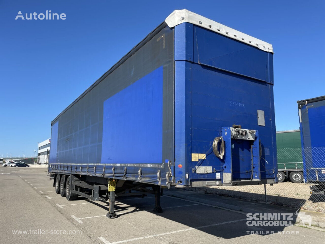 Schmitz curtain side semi-trailer