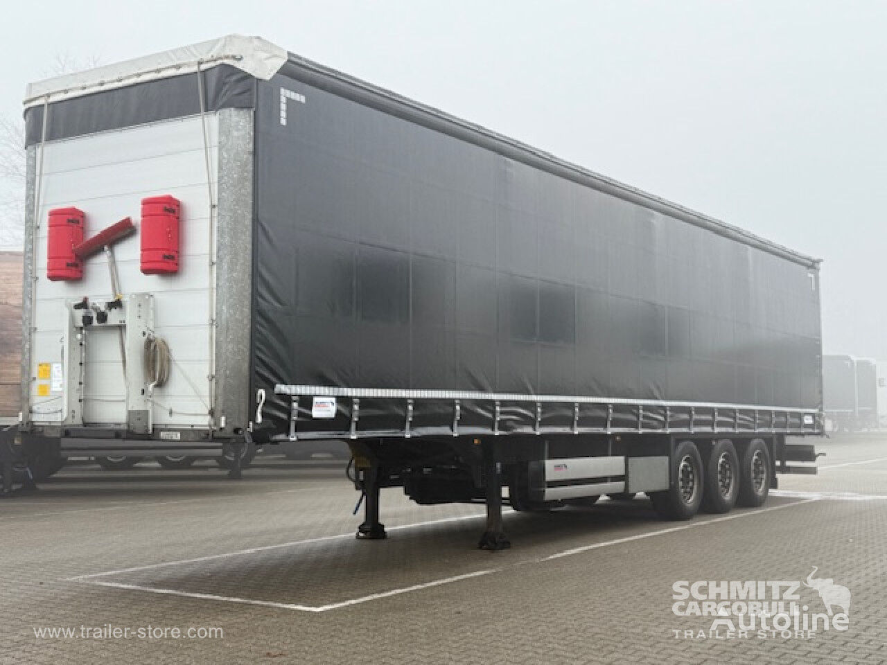 Schmitz curtain side semi-trailer