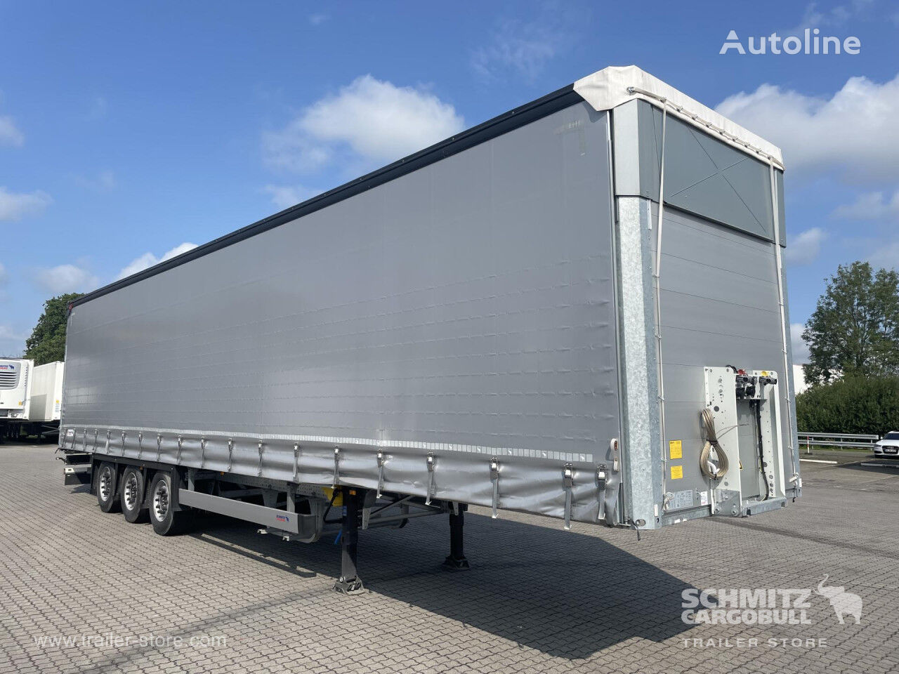 semi-reboque com cortina lateral Schmitz Auflieger Curtainsider Mega novo