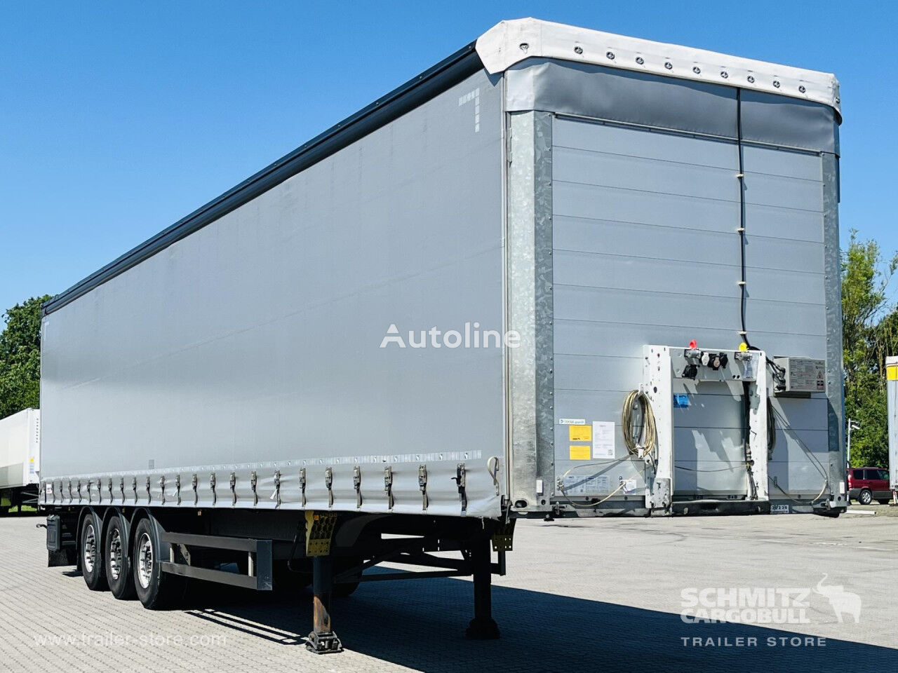 Schmitz Auflieger Curtainsider Standard oplegger schuifzeil