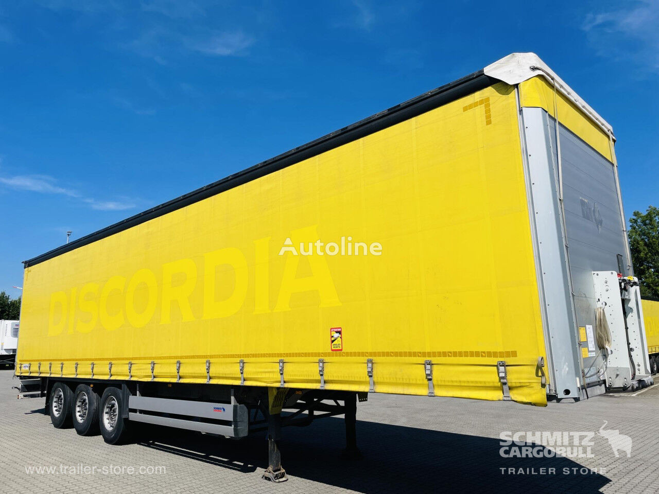 полуприцеп штора Schmitz Auflieger Curtainsider Standard