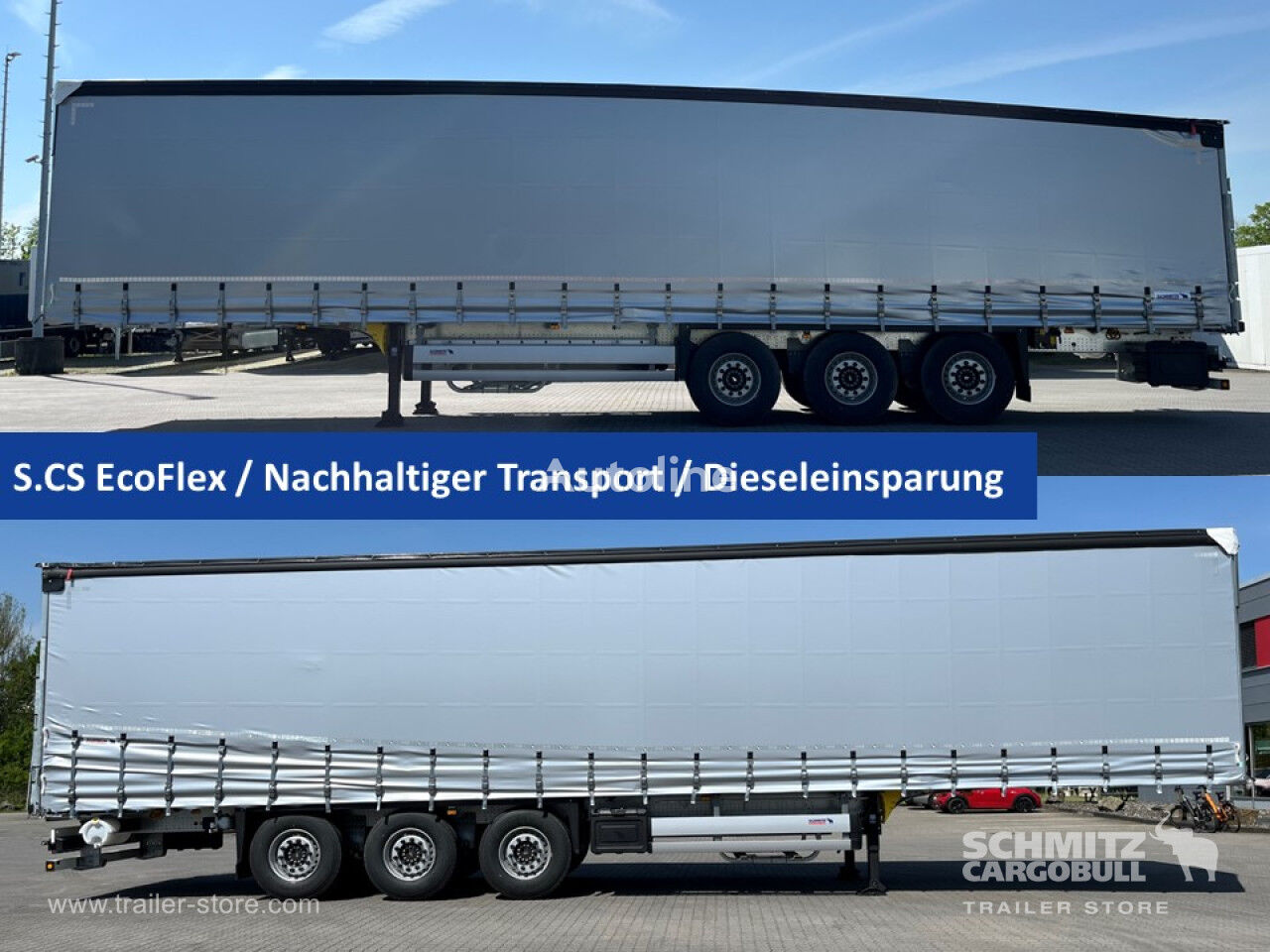 جديد نصف مقطورة ستائر منزلقة Schmitz Auflieger Curtainsider Standard