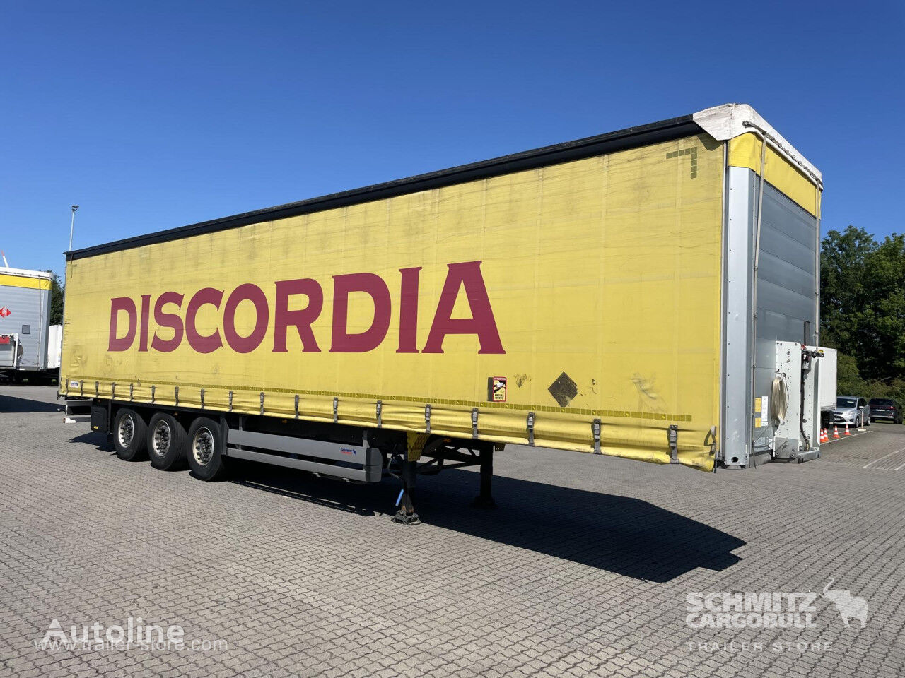 Schmitz Auflieger Curtainsider Standard semirremolque con lona corredera