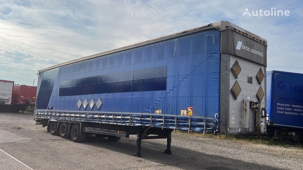 Schmitz CURTAINSIDE - EUROLINER - MEGA poluprikolica sa kliznom ceradom