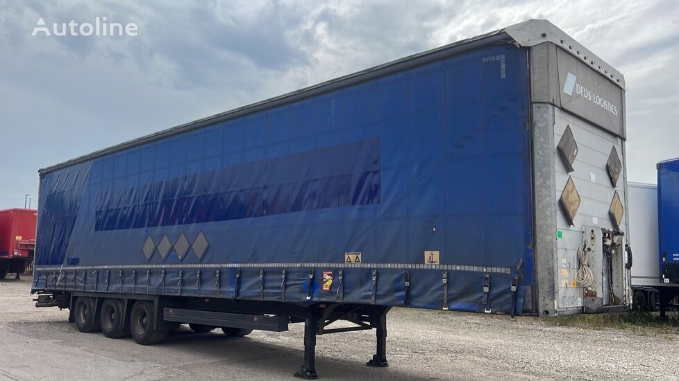 Schmitz CURTAINSIDE - EUROLINER - MEGA liukukapelli puoliperävaunu