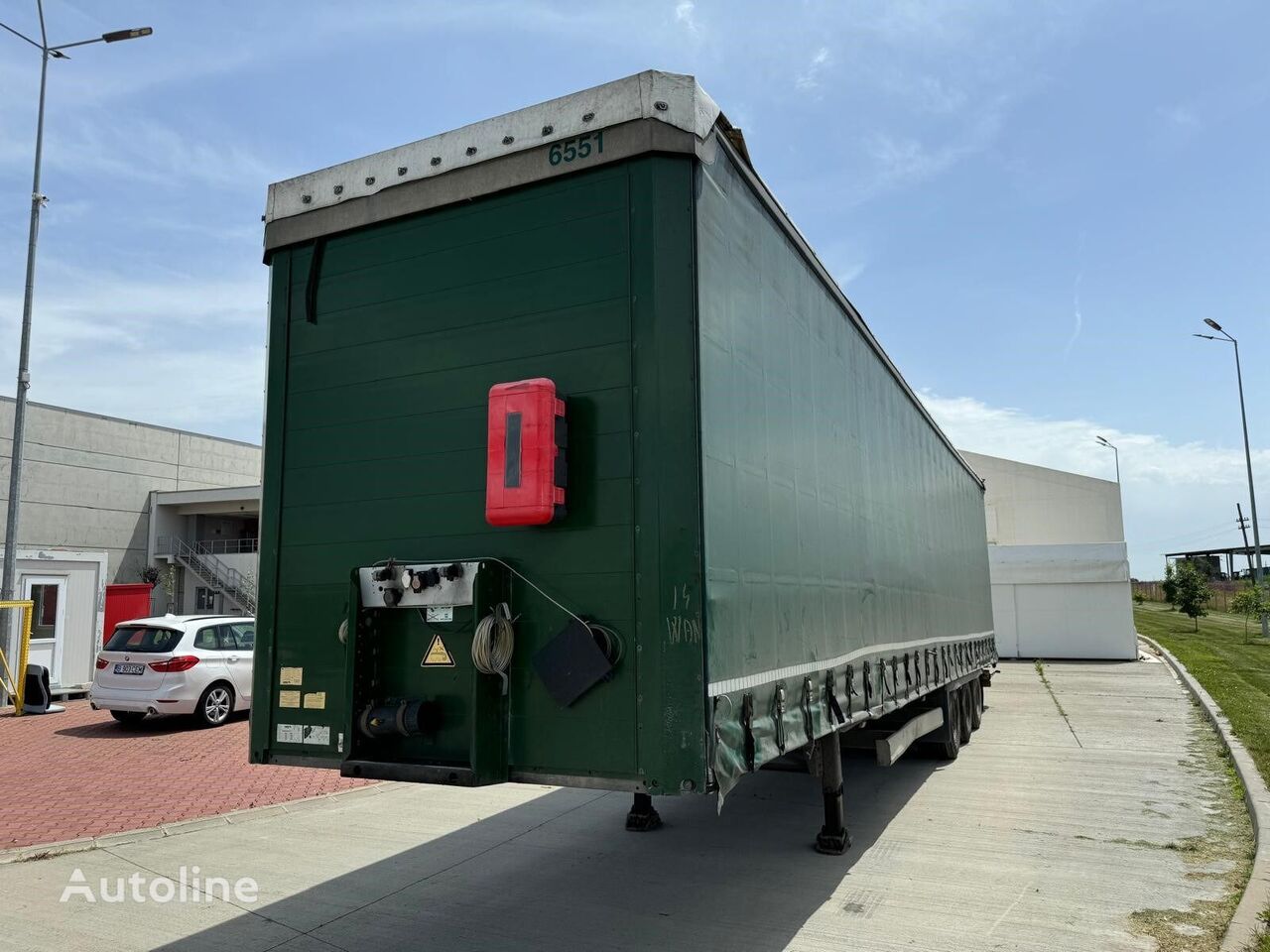 Schmitz Cargobull curtain side semi-trailer