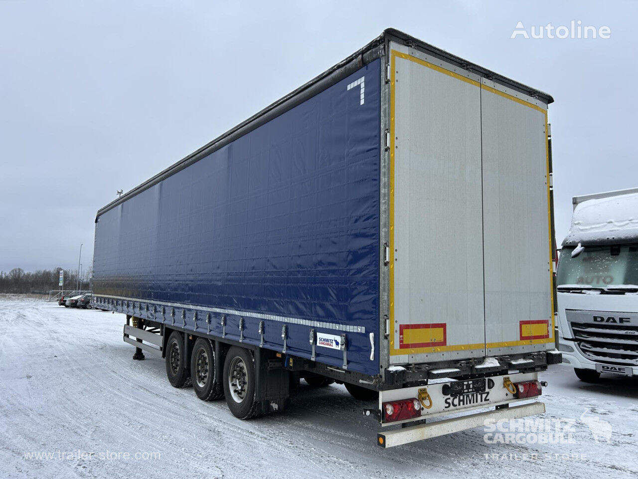 semi-remorque à rideaux coulissants Schmitz Cargobull