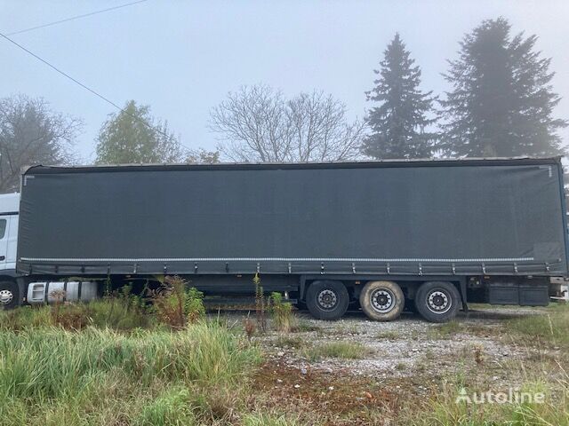 Schmitz Cargobull semi-trailer med gardinkapell