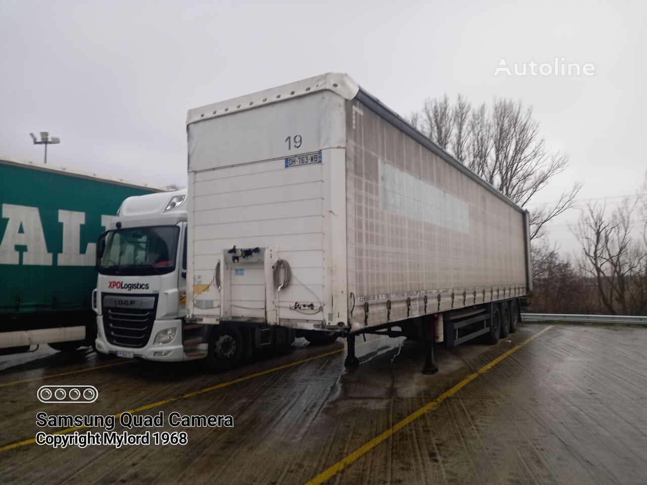 Semi-remorque à rideaux coulissants Schmitz Cargobull - Autoline