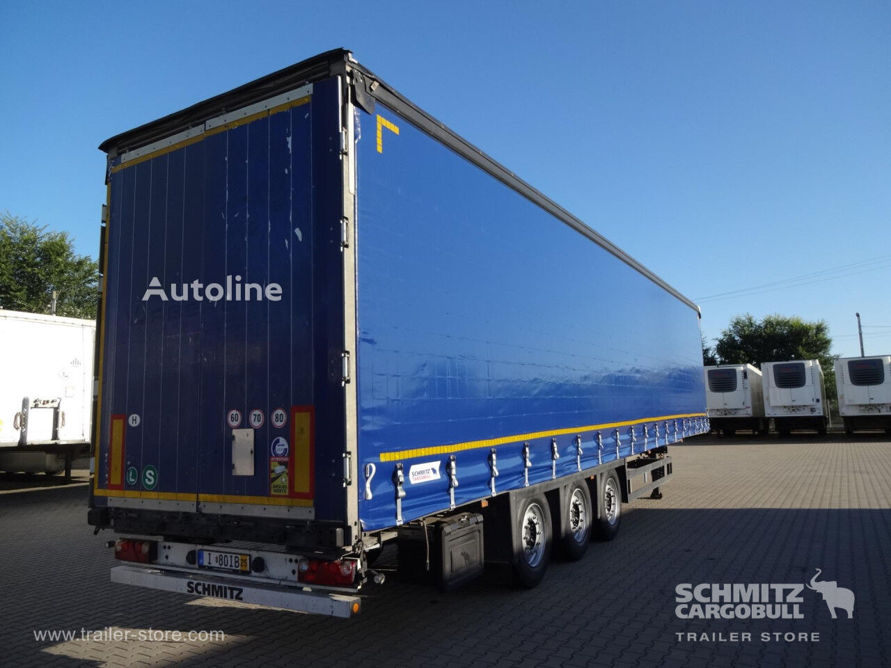 Semi-remorque à rideaux coulissants Schmitz Cargobull à vendre | Autoline CI Semi-remorque à rideaux coulissants Schmitz Cargobull - Autoline
