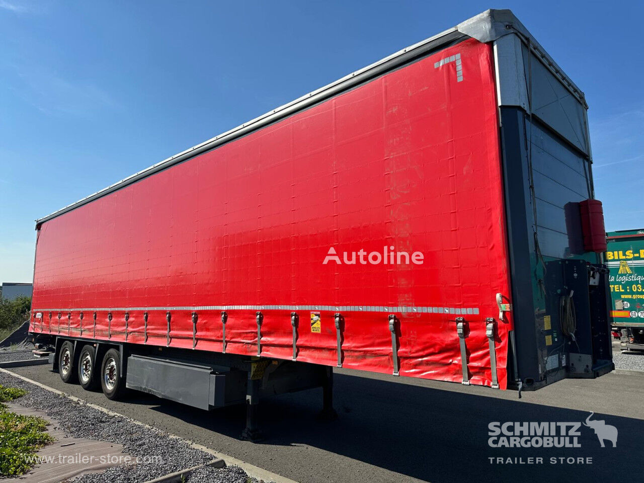 Schmitz Cargobull semirremolque con lona corredera - Autoline